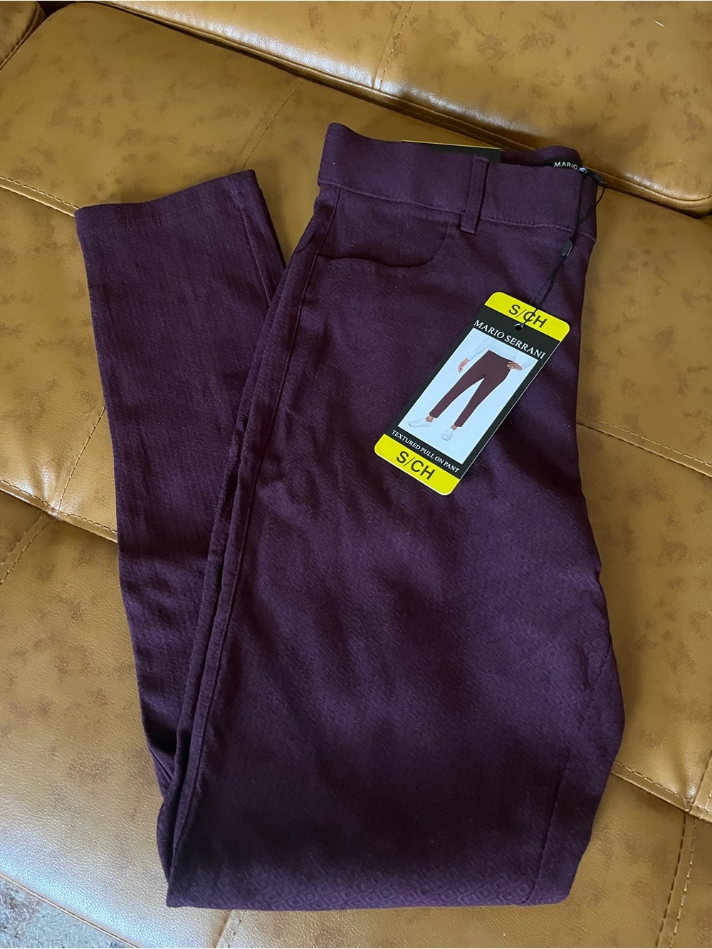 Mario Serrani Women's Deep Burgundy Dress Pants